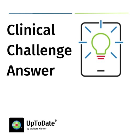 🧠 Yesterday’s #ClinicalChallenge was: Nemolizumab is a monoclonal antibody approved in the United States for the treatment of prurigo nodularis in adults and atopic dermatitis in adults and children. Which of the following is the target of nemolizumab? A. Interleukin (IL)-2 receptor B. CD20 C. IL-31 receptor D. Complement factor C3 🎯The correct answer is: C. Nemolizumab is a humanized monoclonal antibody against the interleukin (IL)-31 receptor. View the related What’s New topic in #UpToDate: 