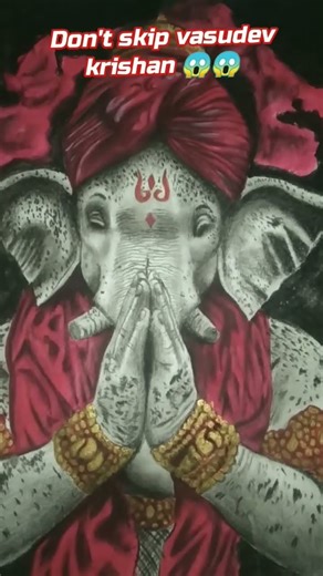 The God is "Aura"(VASUDEV KRISHNA)#penart#drawing​ #ytshorts​ #shorts