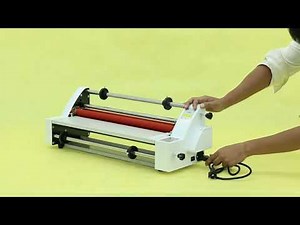 17’’ Hot Cold Roll Laminator Single&Dual Sided Laminating Machine