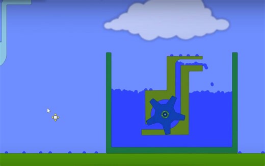 如何利用Algodoo软件做出水泵