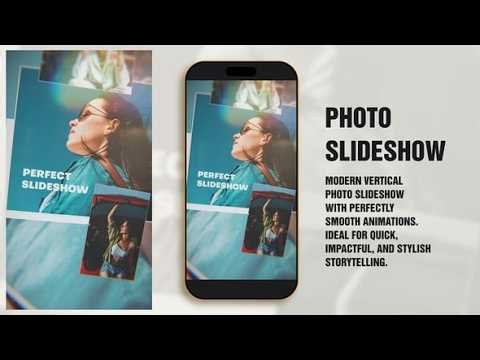 After Effects Template: Vertical Slideshow - Photo Slideshow