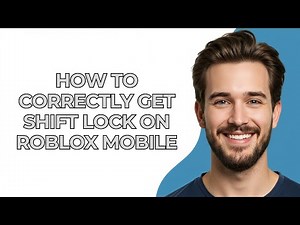 How To Correctly Get Shift Lock On Roblox Mobile - UPDATED!