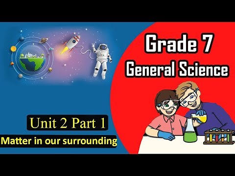 Grade 7: General Science: Unit 2 Part 1: Matter in our Surroundings