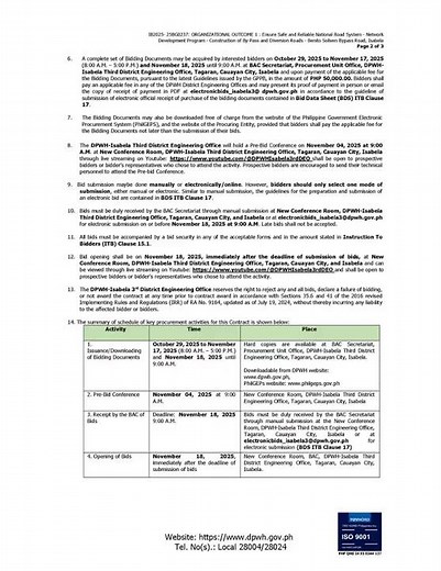 FY2025 Invitation to Bid (Civil Works): 25BG0237