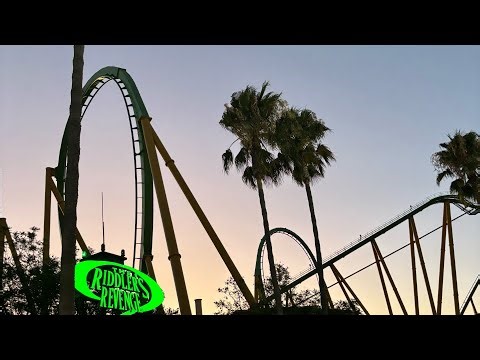 Riddler’s Revenge Magic Mountain the Ultimate Standup Coaster