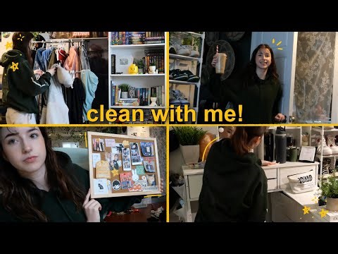 SPEED CLEANING MY ROOM | clean with me!