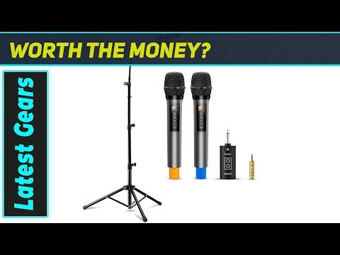 Best Bietrun Wireless Mic & Stand for Karaoke & PA Systems!