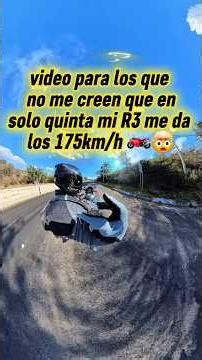la r3 de yamaha en top speed de quinta #motos #moto #topspeed #yamahar3 #yamahar3community #biker