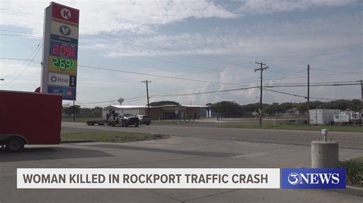Rockport woman struck and killed while helping man cross busy intersection