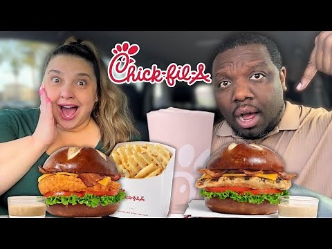 We Tried Chick-fil-A's NEW Menu Items and WOW [Food Review]