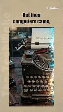 The history of QWERTY