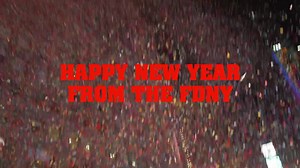 Happy New Year! And a big thanks to all our first responders who worked to make sure the city rang in the new year safely. | New York City Fire Department (FDNY)