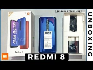 Redmi 8 Sapphire Blue Unboxing & First Look