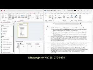 Shelly Cashman Access 2019 | Module 2: End of Module Project 1