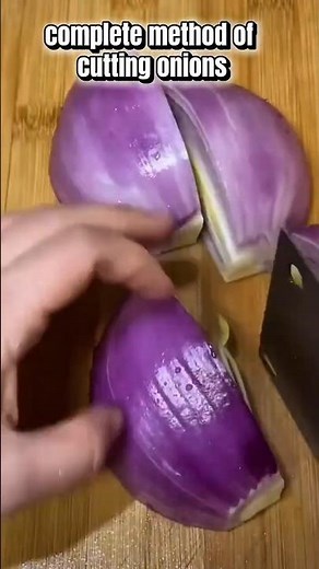 Perfect Onion Cutting Skills 🔪 | Fast & Satisfying Kitchen Hack