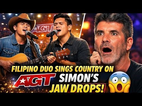 Filipino Duo Sings Country on AGT… Simon Cowell’s Reaction Says It All 😱