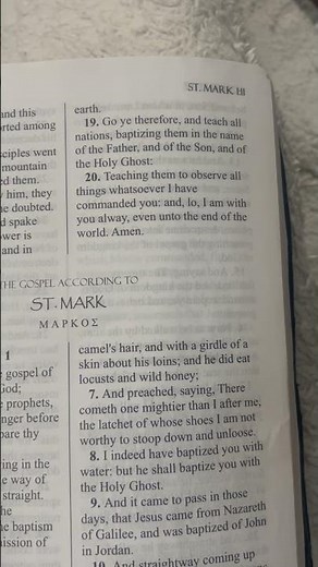 St.Matthew 28:19–20 — Go and Make Disciples of All Nations