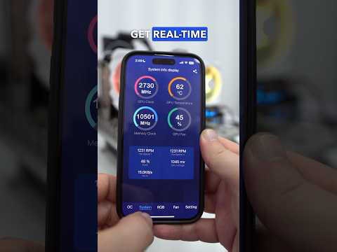 Does your graphics card have a mobile app? GALAX Xtreme Tuner!