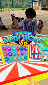 ¡Así sí dan ganas de aprender matemáticas! 🧠✨ Con Math World VR y Meta Quest 3, las operaciones se viven en 3D. ¡Increíble! 👓📐 #meta #Metaquest3 #realidadvirtual #virtualreality #virtualrealitygames #technology #profejames_ | ProfeJames