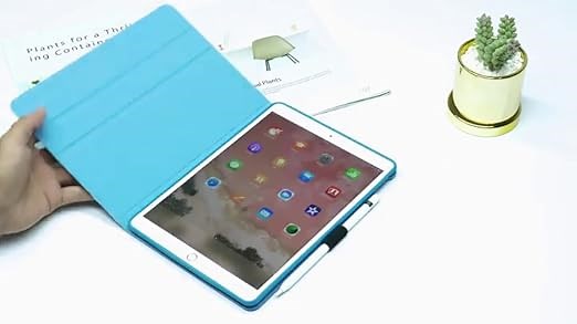 Veco iPad Mini 5 Case with Pencil Holder,Denim Series - Premium Shockproof Case with Auto Sleep\/W...