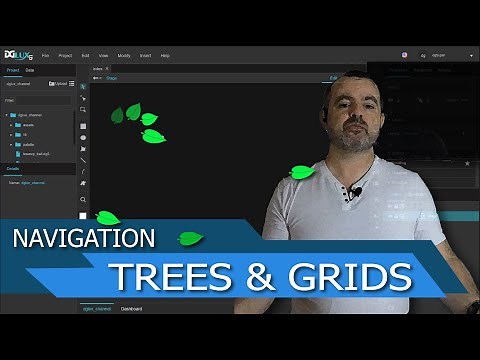 Learn DGLux5 (E2): Building navigation tree and tree grid