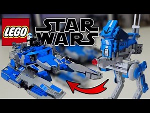 INSANE LEGO 501ST BATTLE PACK ALTERNATIVE BUILDS! 75280 Republic Fighter Tank, Clone Command Station