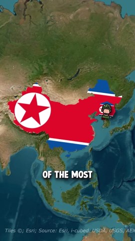 What if North Korea and China swapped places?