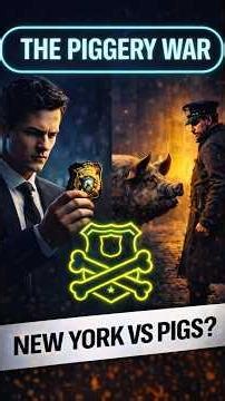 The Piggery War: NYC’s vs. Pigs Battle 👮‍♂️🐖