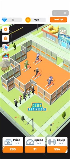 The gym never stops… and neither does the cash! #TycoonGame #GymTycoon #IdleClicker #SimulationGame #IdleGymEmpire