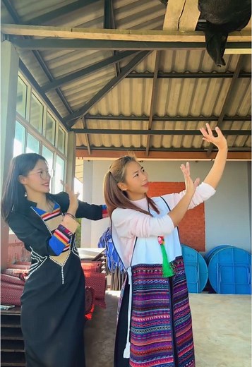 #เต้นเพลงtiktok #สาวอาข่าเชียงราย
