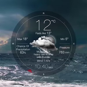 史上最も美しいお天気アプリの登場。お使いのiPhone にぴったり! | Weather Live