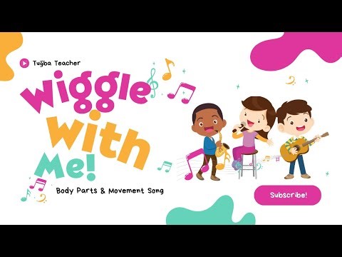 Wiggle With Me! | Move & Learn English