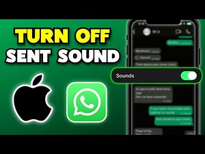 How to Turn Off WhatsApp Sent Message Sound on iPhone