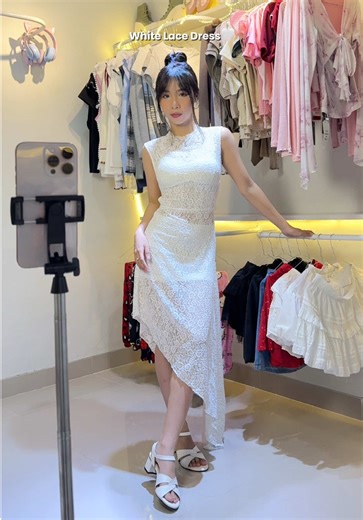 Stunning White Lace Dress from Peach Poppy