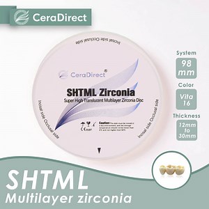 SHT Multilayer—Multilayer Zirconia Open System (98mm)