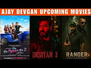 Top 10 AJAY DEVGN Upcoming Movies List 2025-26 With Release Date 🔥 | Ajay Devgan Upcoming Films 🤯 |