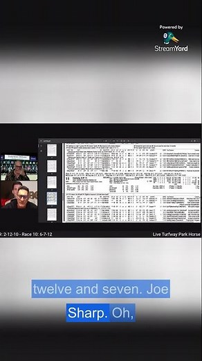 Turfway Park Live Stretch: #10 Battles for the Lead