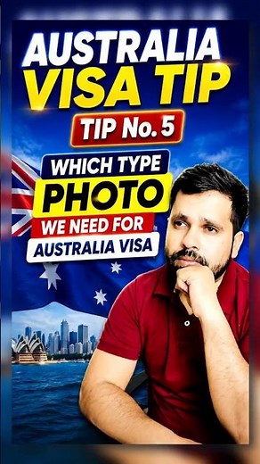 Australia Visa Tips: No. 05, Correct Passport Size Photo Requirements | #australia #studyvisa