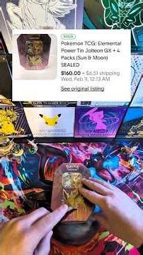 Is it a hit, or am I an idiot? Jolteon Elemental Power Tin