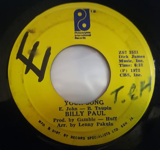Billy Paul - Your Song