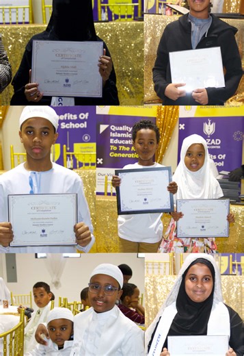 Our happy students celebrating their achievements ✨ #alhamdulillah #graduations #azzadacademy #alzadlearningcenter