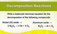 Decomposition Reactions ( Video ) | Chemistry