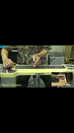 Maui Chimes Atuning Steel Guitar #steelguitar #スチールギター #shorts