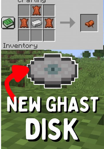 New Minecraft Disk and Saddle Crafting Recipe Guide