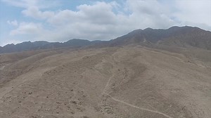 The Mysterious 'Band Of Holes' Geoglyph Near Paracas In Peru