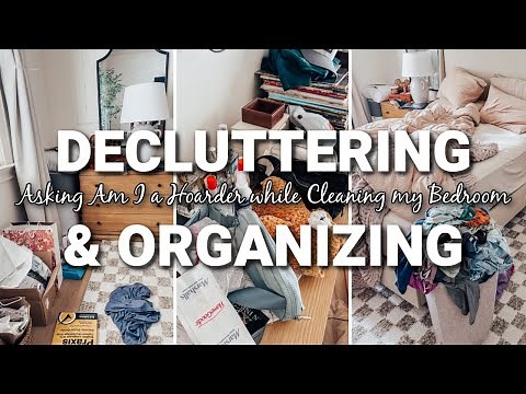 CLEAN UP, DECLUTTER & ORGANIZE 2025 | HOARDER BEDROOM CLEAN OUT | DECLUTTERING & ORGANIZING