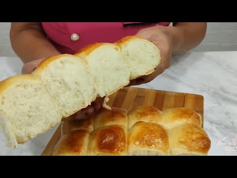 This bread roll is super easy for your snack 😋 | #kdeliciacozinha