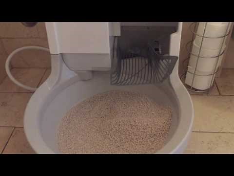 The CatGenie self-cleaning litter box is very loud