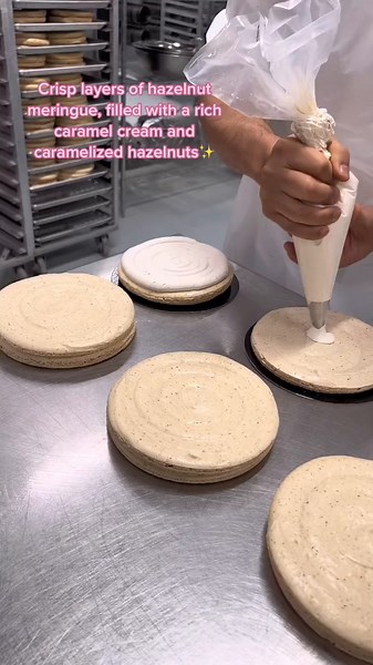 Hazelnut Crunch Cake: Behind the Scenes at Amadeus