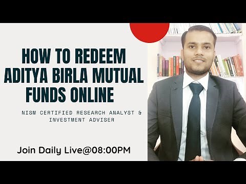 How to Redeem Aditya Birla Mutual Fund Online | How to withdraw money from Aditya Birla Mutual Funds